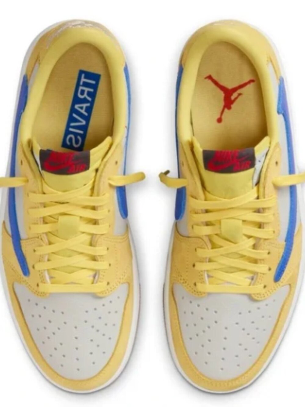 NWOT Air Jordan 1 Low OG x Travis Scott “Canary”